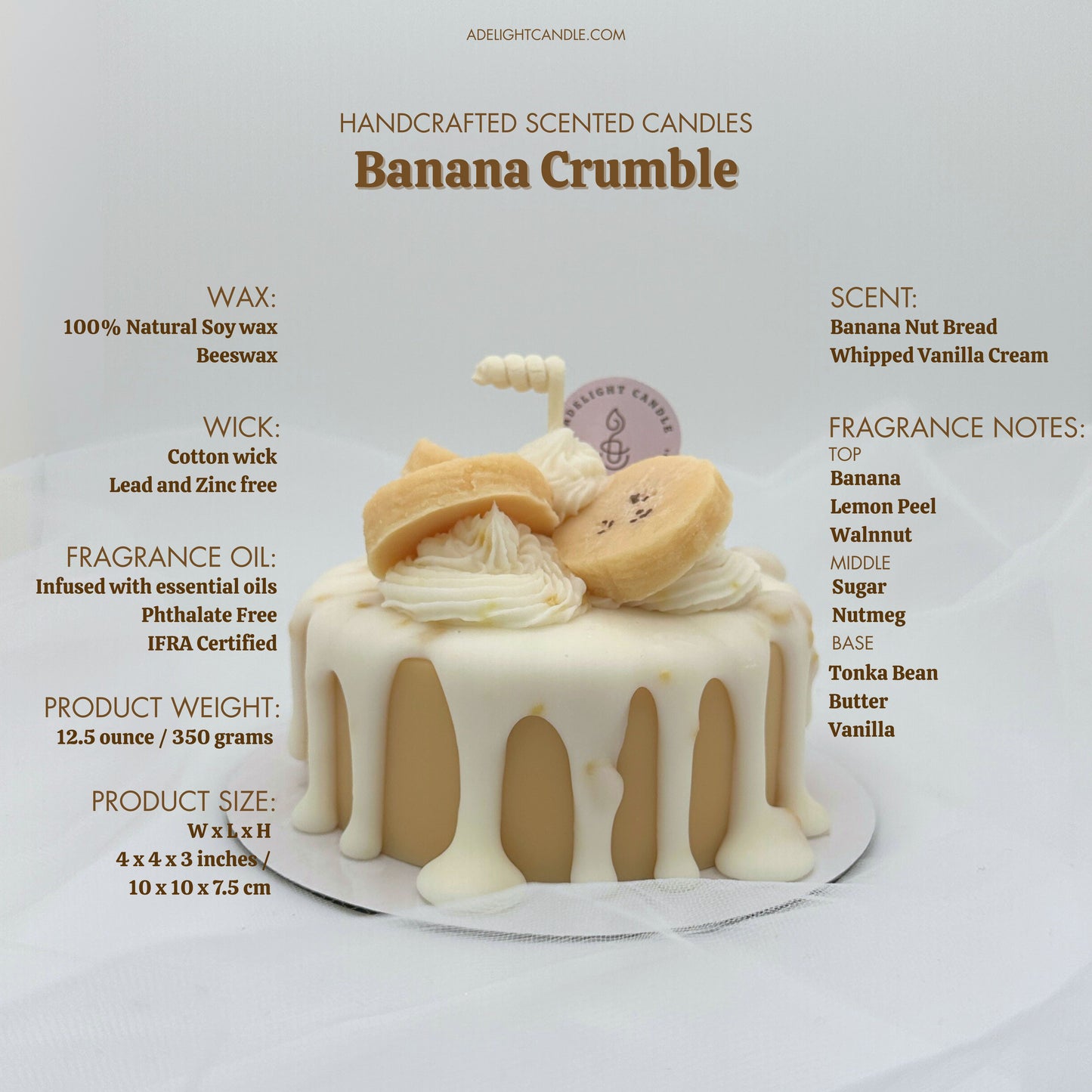 Banana Crumble Cake