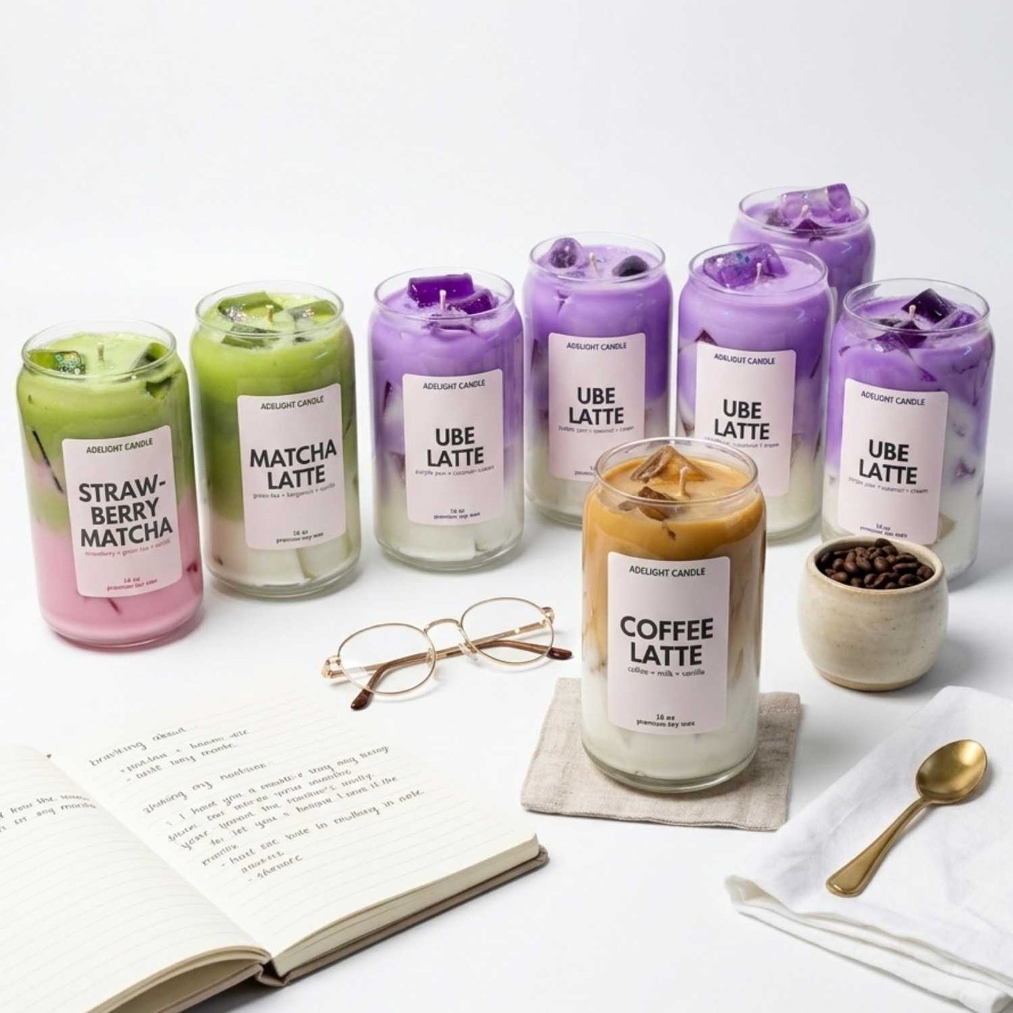 Ube Latte Drink