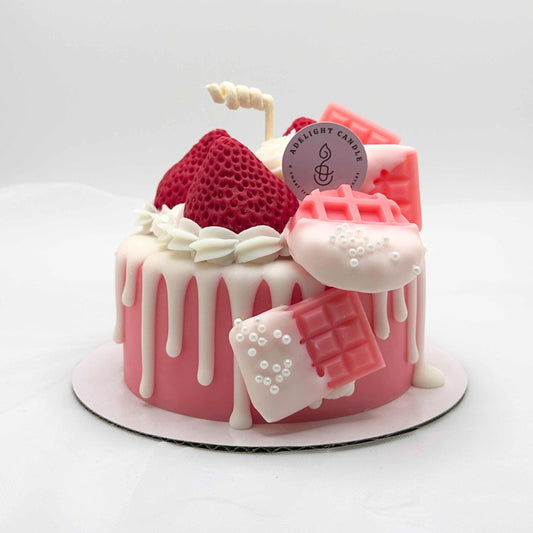 Strawberry Cream Cake