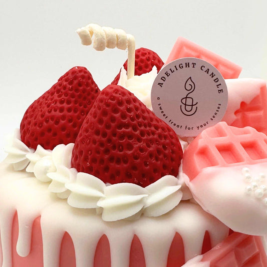 Strawberry Cream Cake